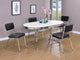 Retro Dining Set in White - Coaster Furniture