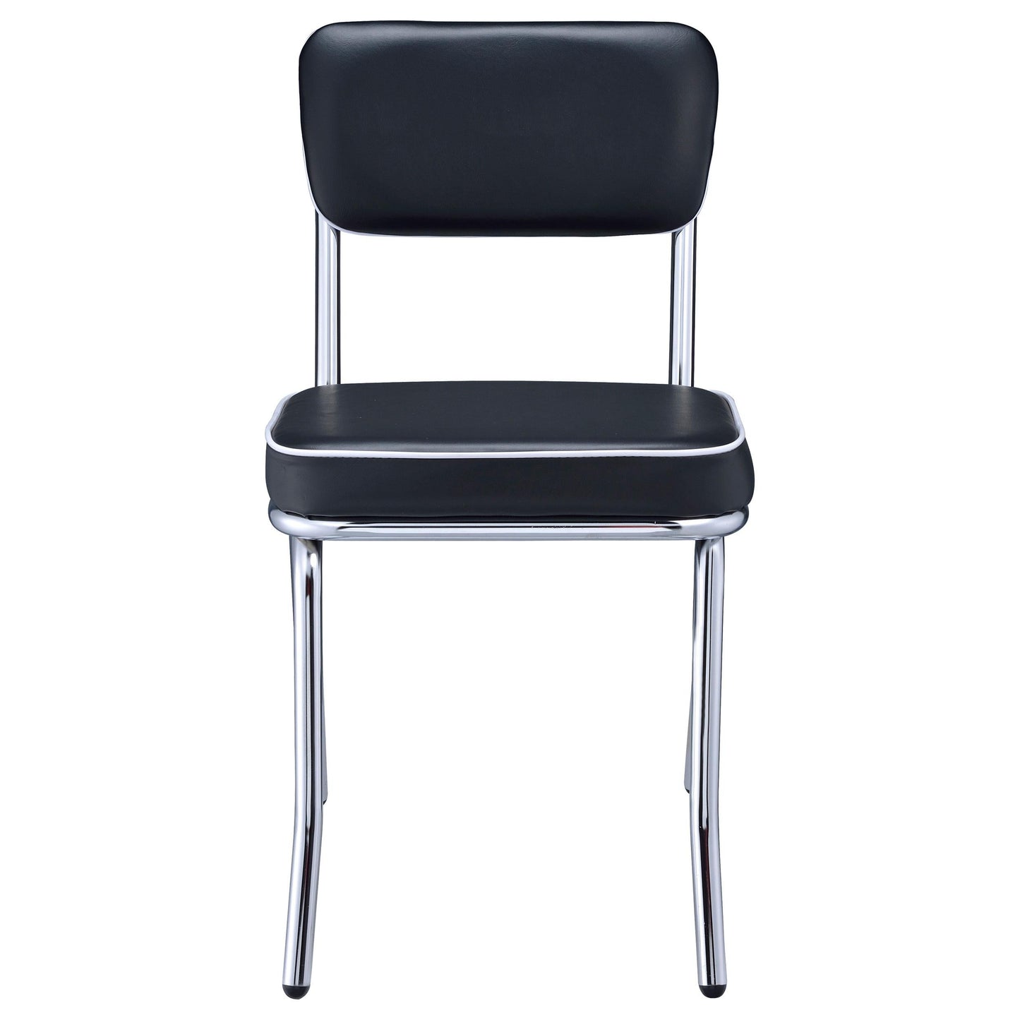Retro Side Chair - Black