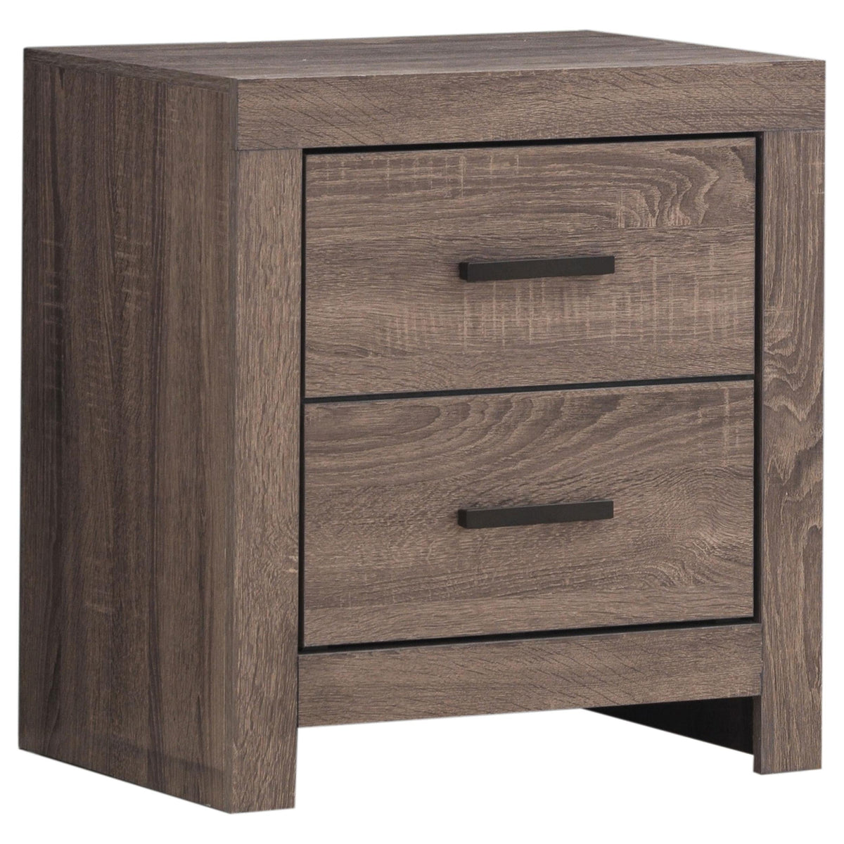 Brantford Queen Bed 5-Piece Set in Barrel Oak - Coaster Furniture