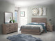 Brantford Queen Bed 4-Piece Set in Barrel Oak - Coaster Furniture