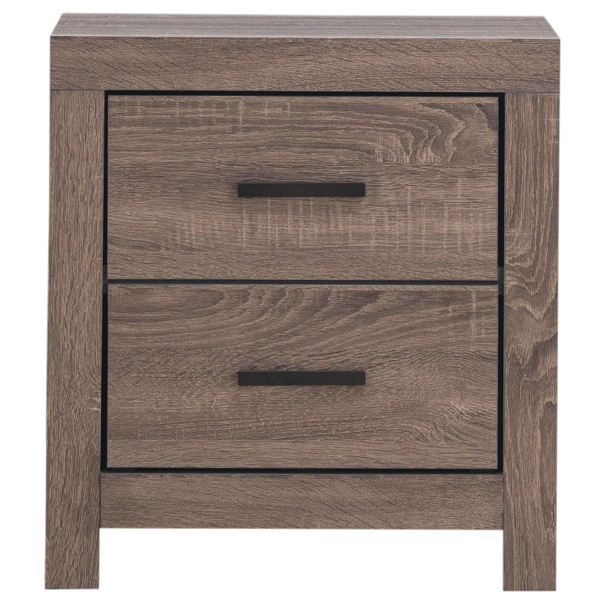 Brantford Queen Bed 4-Piece Set in Barrel Oak - Coaster Furniture