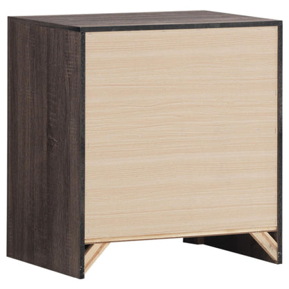 Brantford Queen Bed 4-Piece Set in Barrel Oak - Coaster Furniture