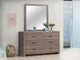 Brantford Dresser With Mirror - Barrel Oak