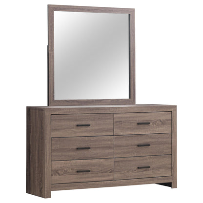 Brantford Dresser With Mirror - Barrel Oak