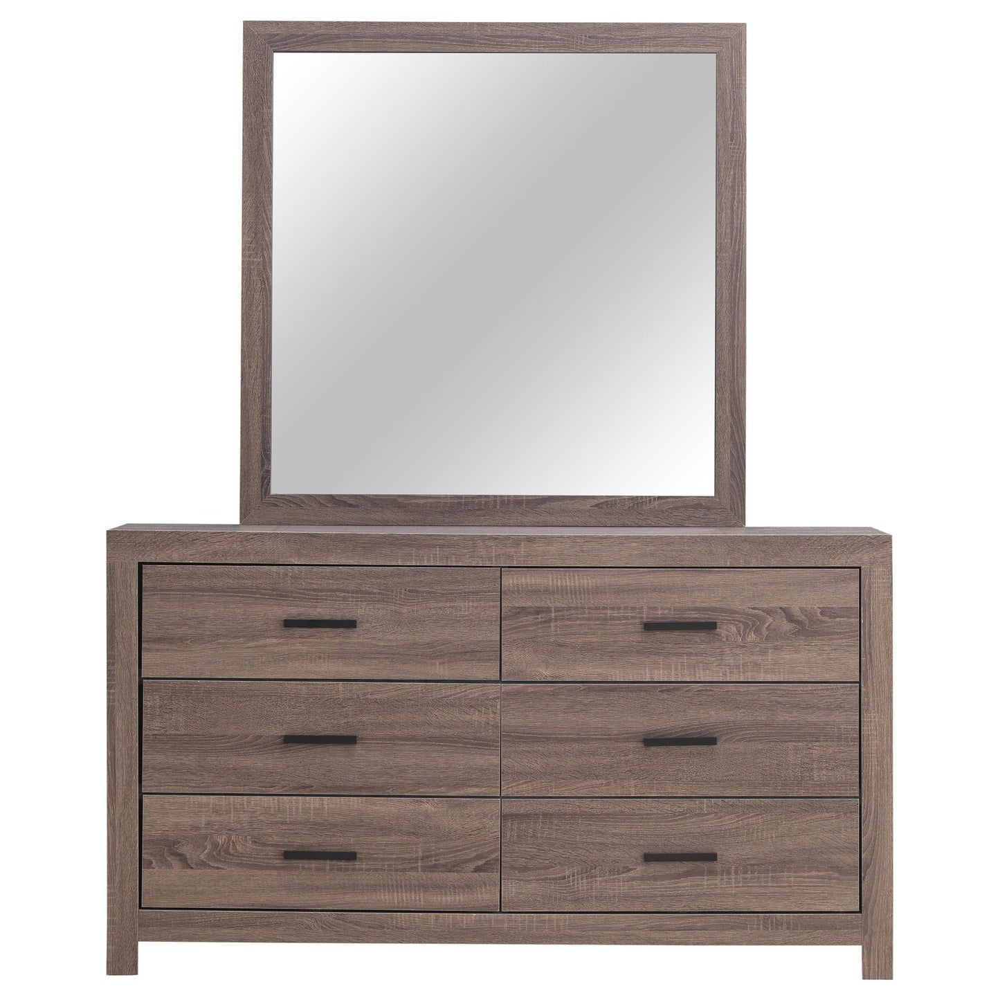 Brantford Dresser With Mirror - Barrel Oak
