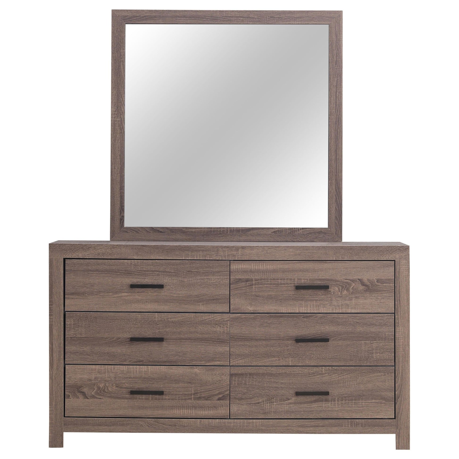 Brantford Dresser With Mirror - Barrel Oak