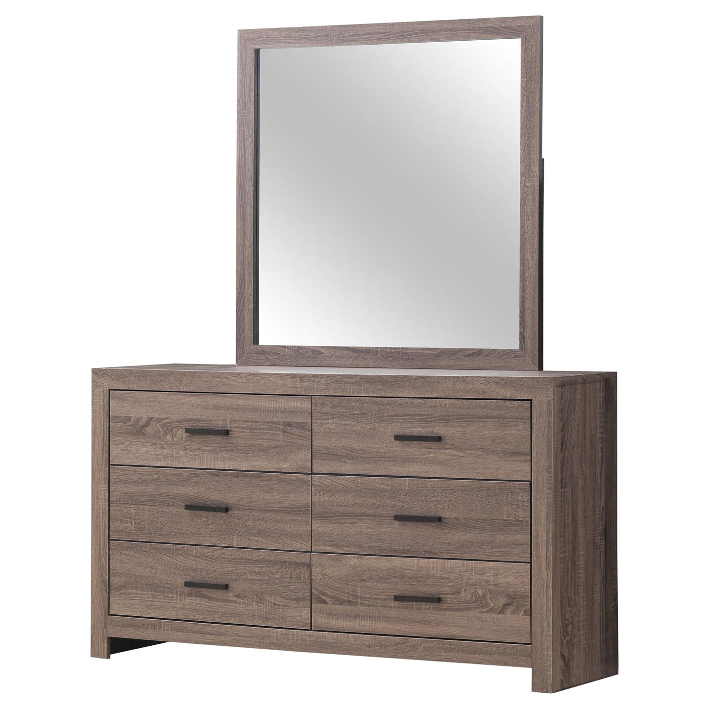 Brantford Dresser With Mirror - Barrel Oak