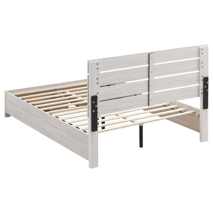 Brantford Queen Bed 5-Piece Set in Coastal White - Coaster Furniture