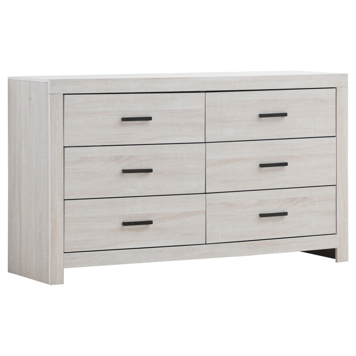 Brantford Eastern King Bed 5-Piece Set in Coastal White - Coaster Furniture