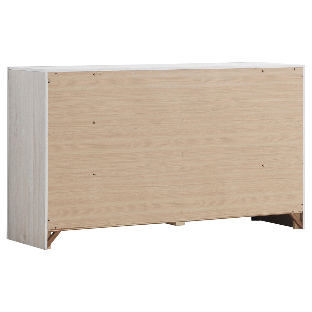 Brantford Eastern King Bed 5-Piece Set in Coastal White - Coaster Furniture