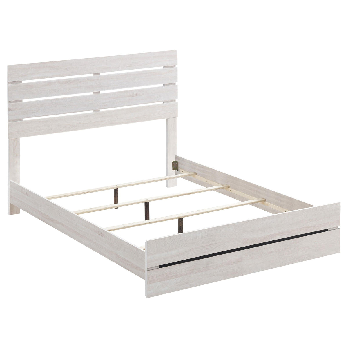 Brantford Queen Bed 5-Piece Set in Coastal White - Coaster Furniture