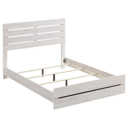 Brantford Queen Bed 5-Piece Set in Coastal White - Coaster Furniture