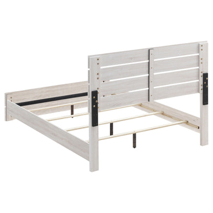 Brantford Queen Bed 5-Piece Set in Coastal White - Coaster Furniture