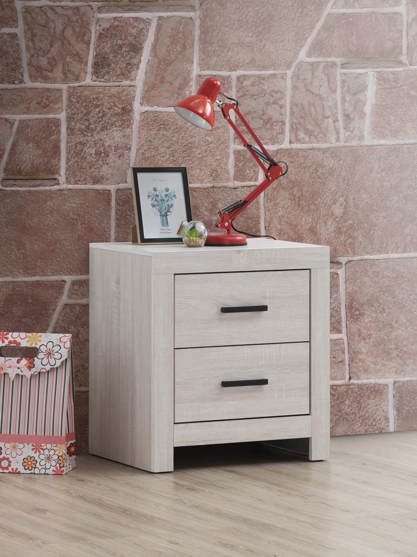 Brantford Nightstand - Coastal White