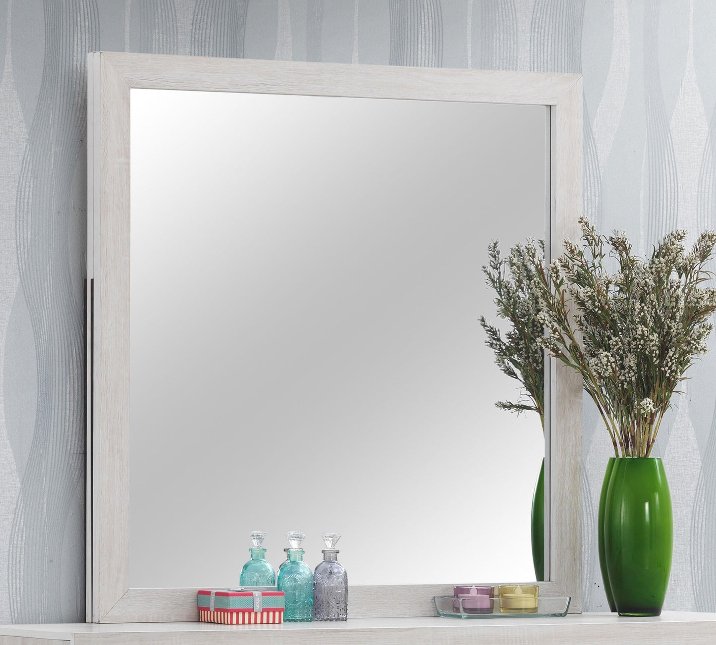 Brantford Dresser Mirror - Coastal White