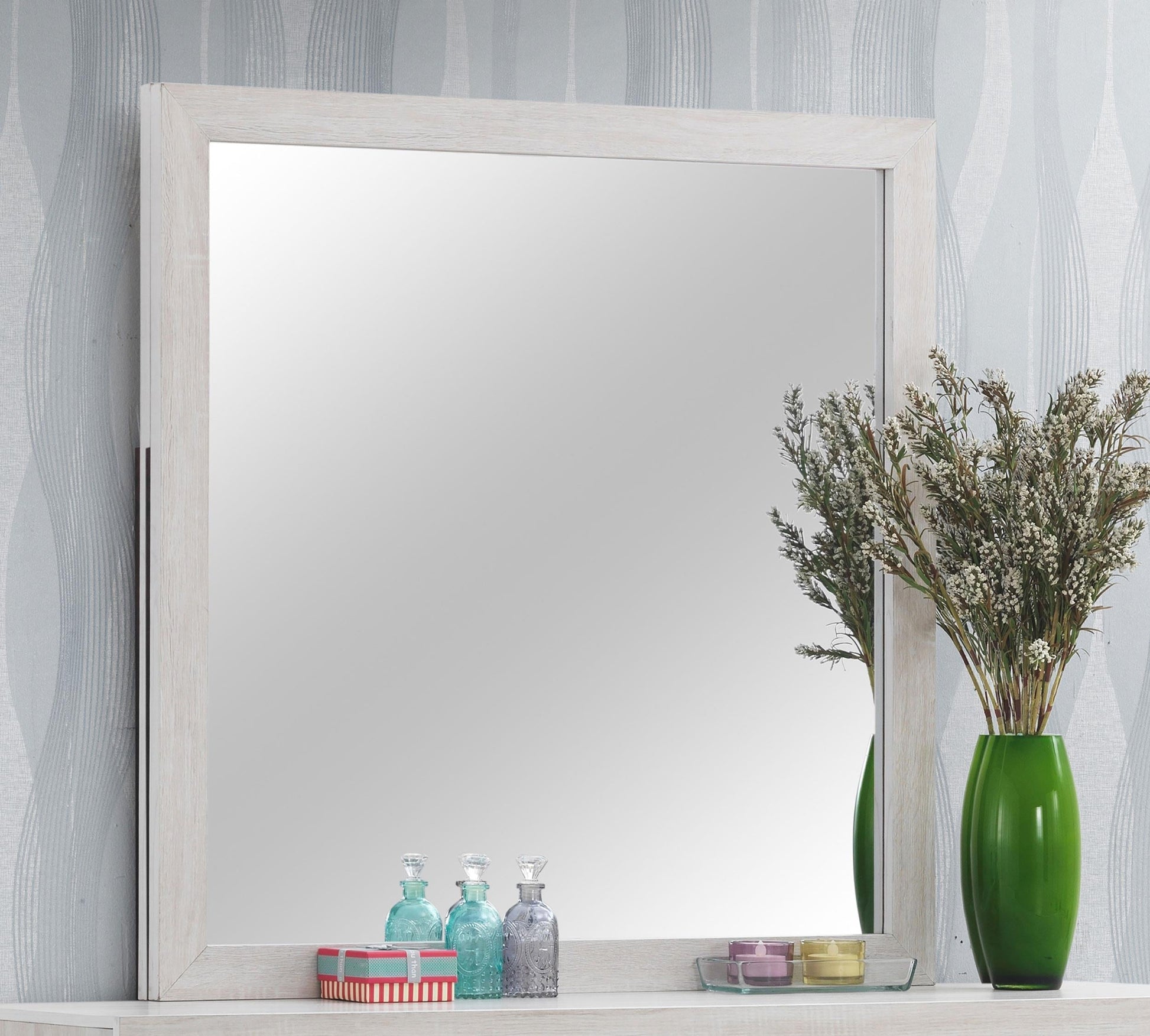 Brantford Dresser Mirror - Coastal White