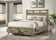 Hazlewood Queen Bed in Vineyard Oak - Coaster Furniture