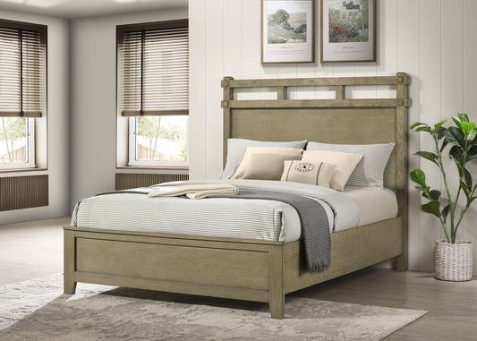 Hazlewood Queen Bed in Vineyard Oak - Coaster Furniture