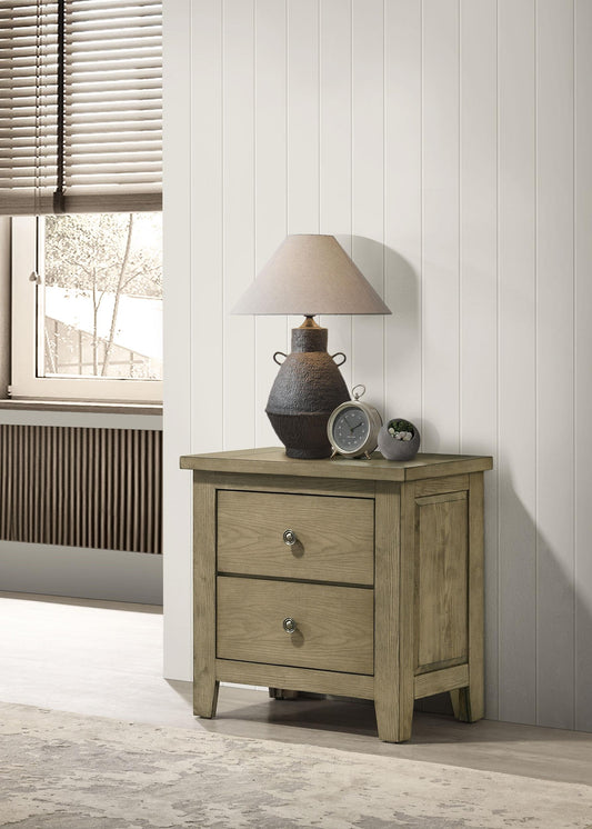 Hazlewood Nightstand in Vineyard Oak - Coaster Furniture