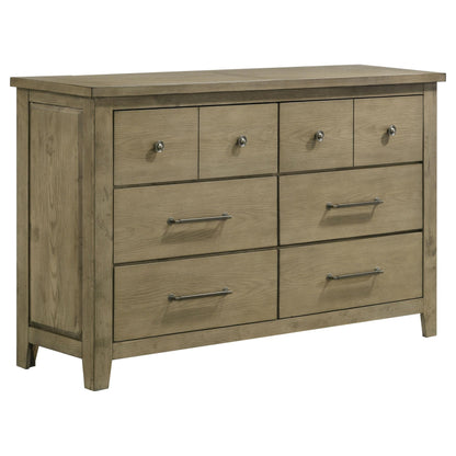 Hazlewood Dresser in Vineyard Oak - Coaster Furniture