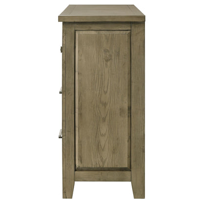 Hazlewood Dresser in Vineyard Oak - Coaster Furniture