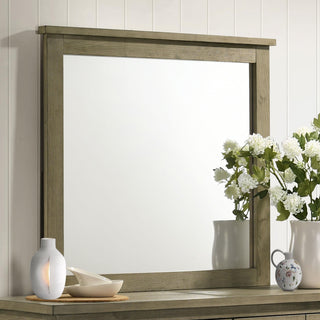 Hazlewood Dresser Mirror in Vineyard Oak - Coaster Furniture