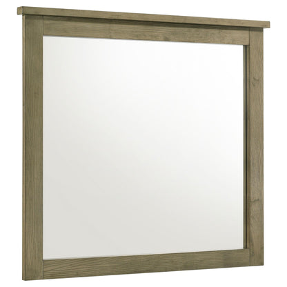 Hazlewood Dresser Mirror in Vineyard Oak - Coaster Furniture