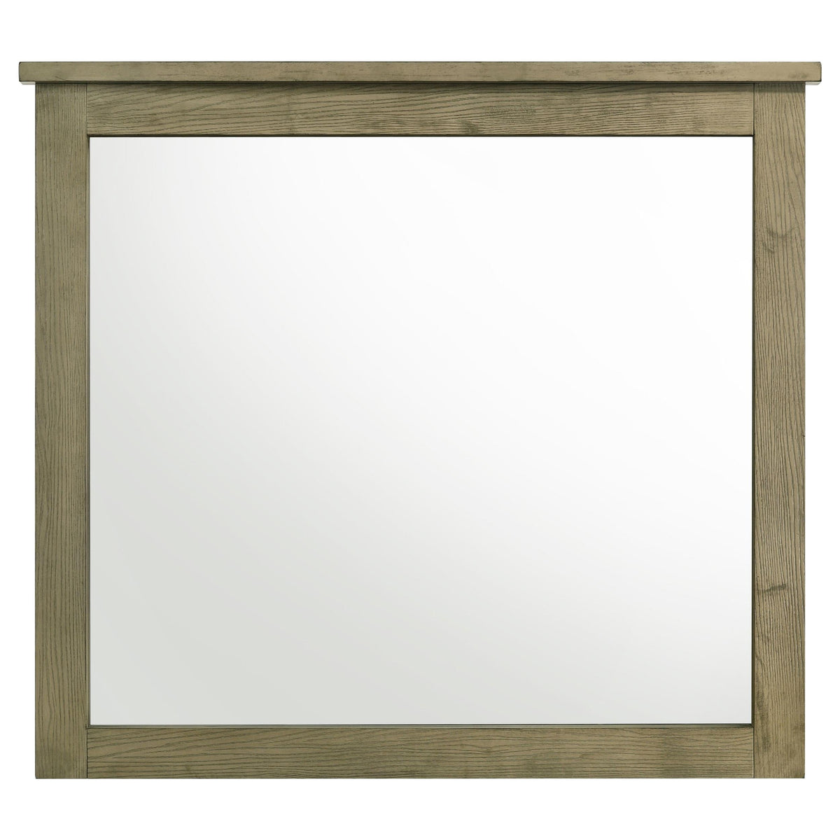 Hazlewood Dresser Mirror in Vineyard Oak - Coaster Furniture