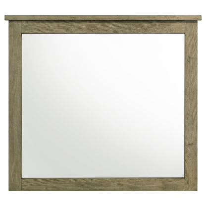 Hazlewood Dresser Mirror in Vineyard Oak - Coaster Furniture