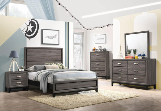 Watson 5-Piece Set in Grey Oak