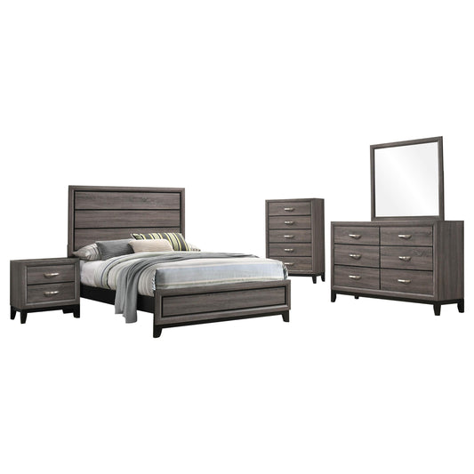 Watson 5-Piece Set in Grey Oak