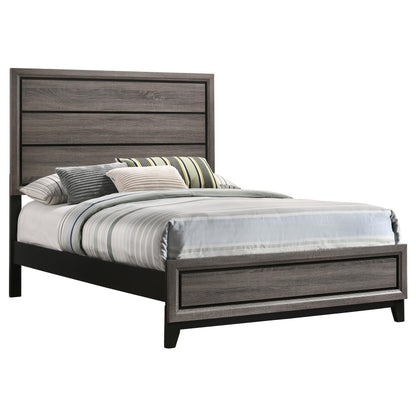 Watson Full Bed - Grey Oak