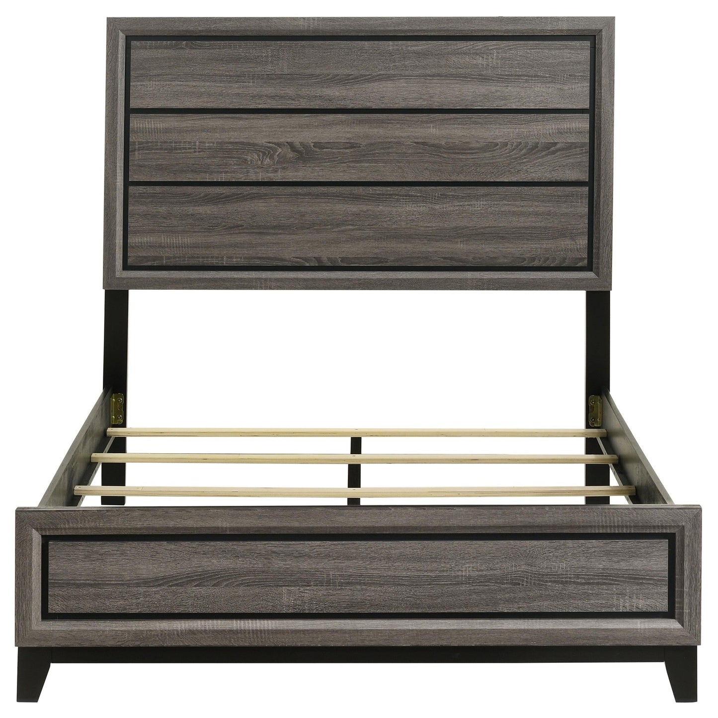 Watson Full Bed - Grey Oak