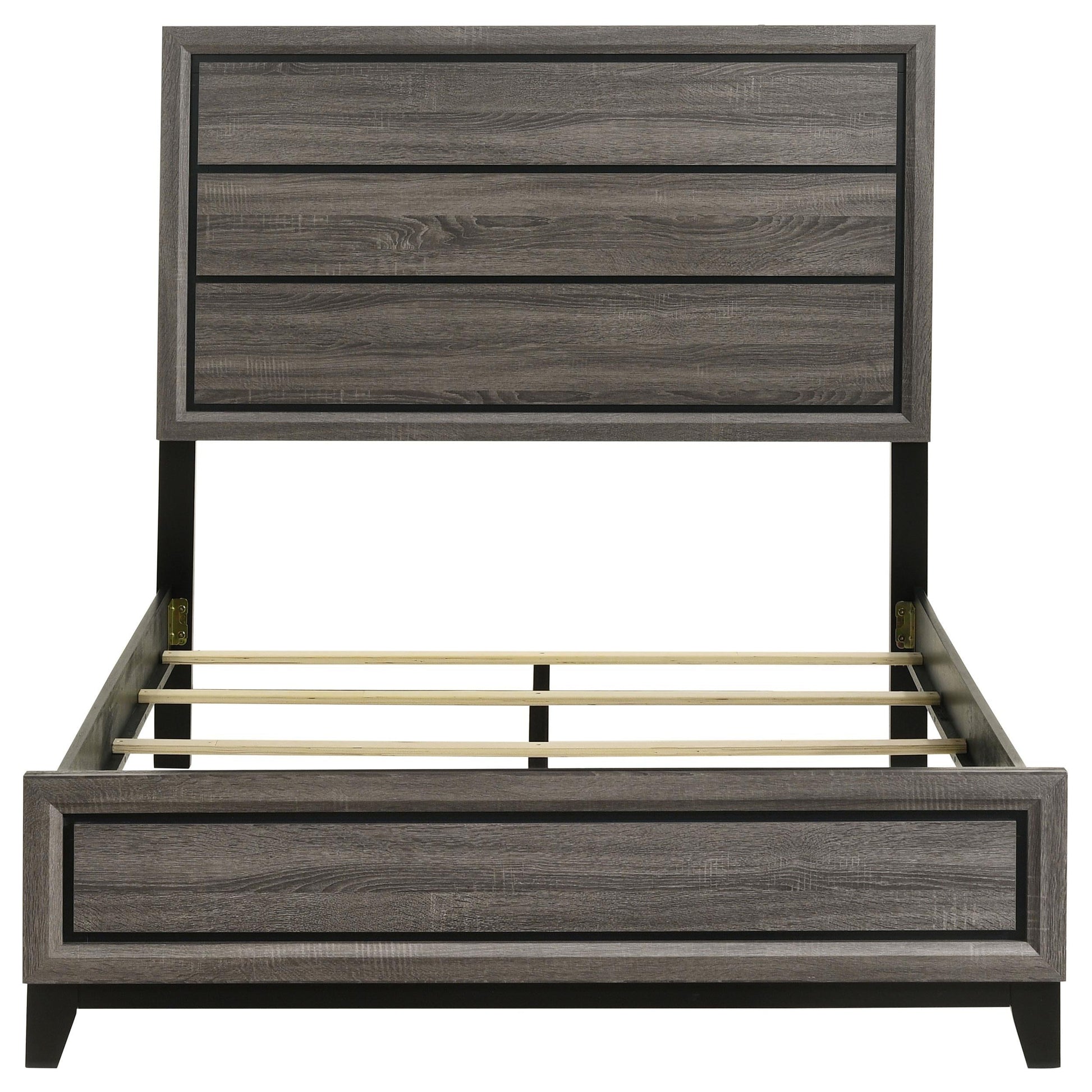 Watson Full Bed - Grey Oak