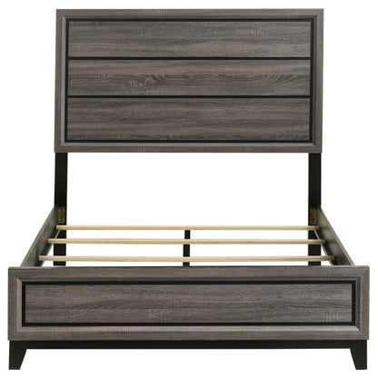 Watson Full Bed - Grey Oak