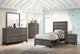Watson Bed 5-Piece Set in Grey Oak