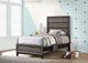 Watson Twin Bed - Grey Oak