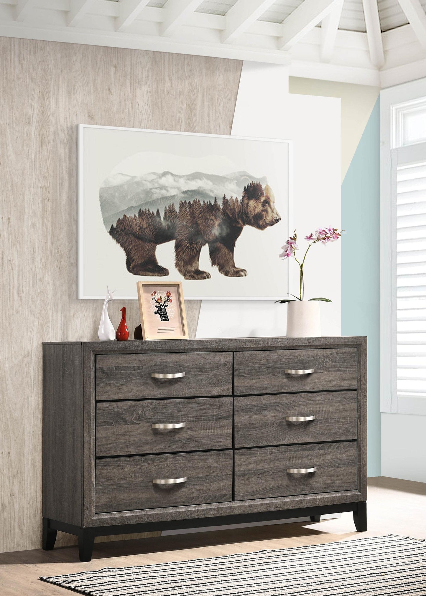 Watson Dresser - Grey Oak