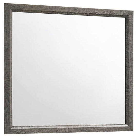 Watson Dresser Mirror in Grey Oak - Coaster Furniture