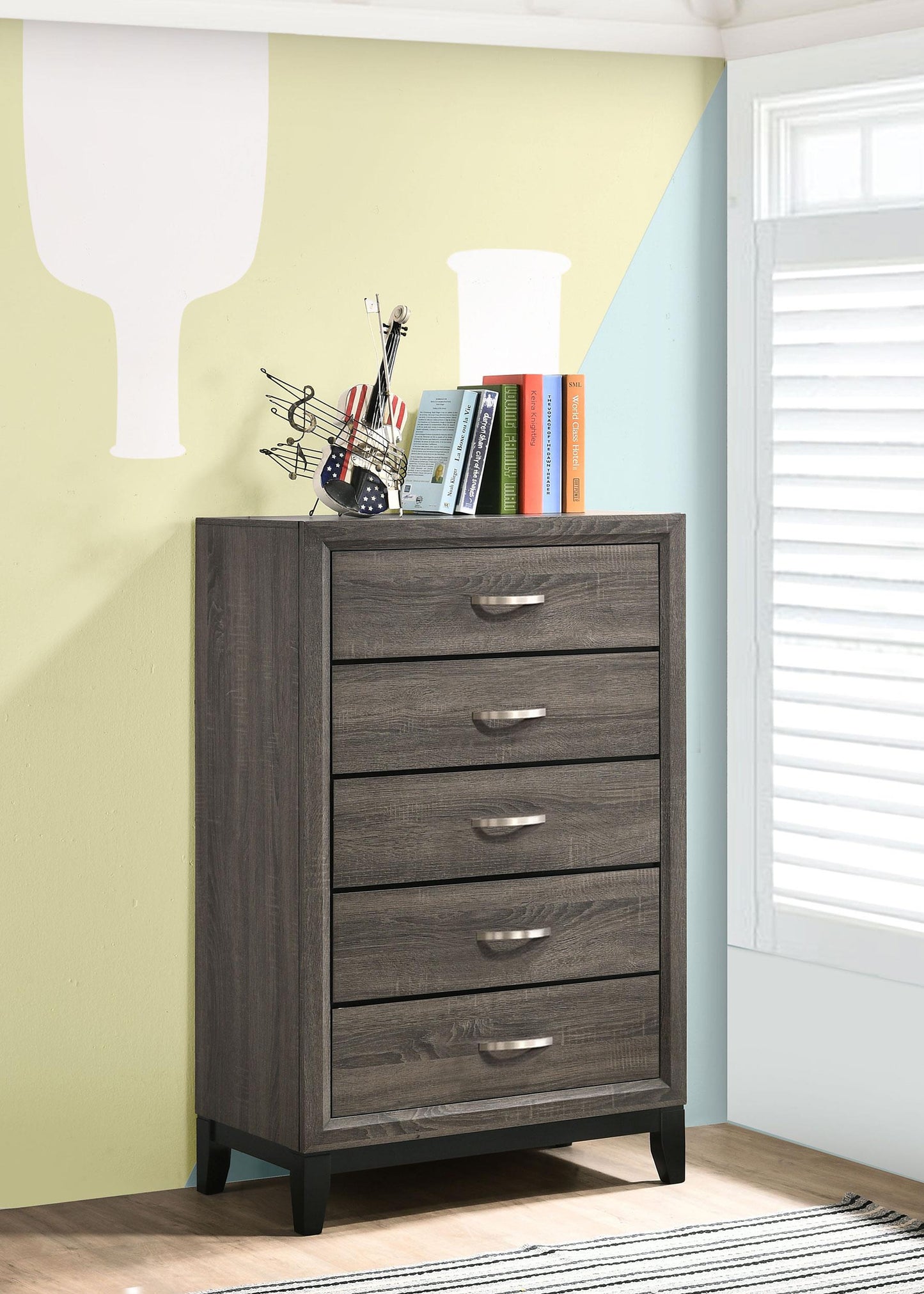 Watson Chest - Grey Oak
