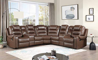 8912 Reclining Sectional Living Room Set