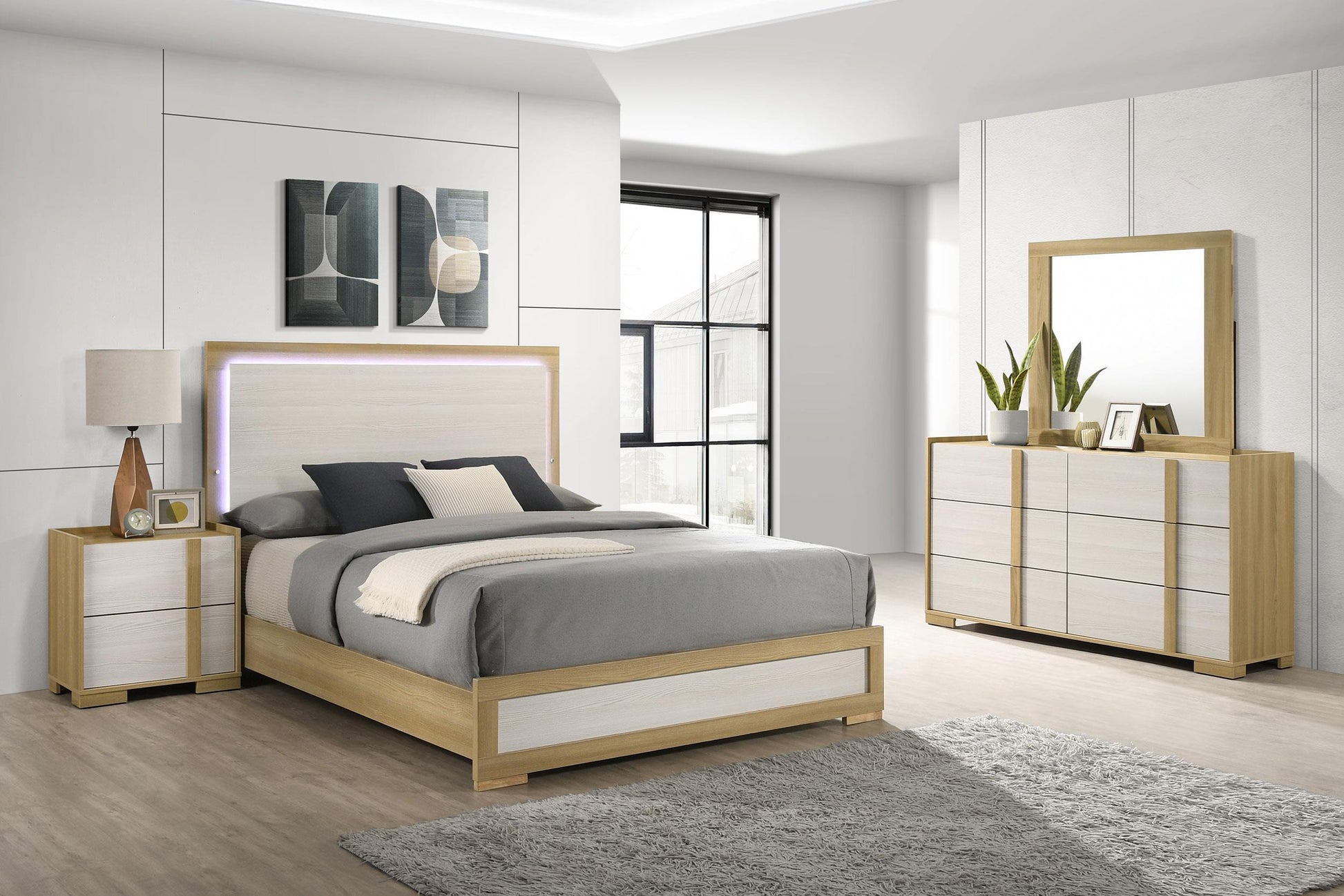 Hyland 4-Piece Set in Natural