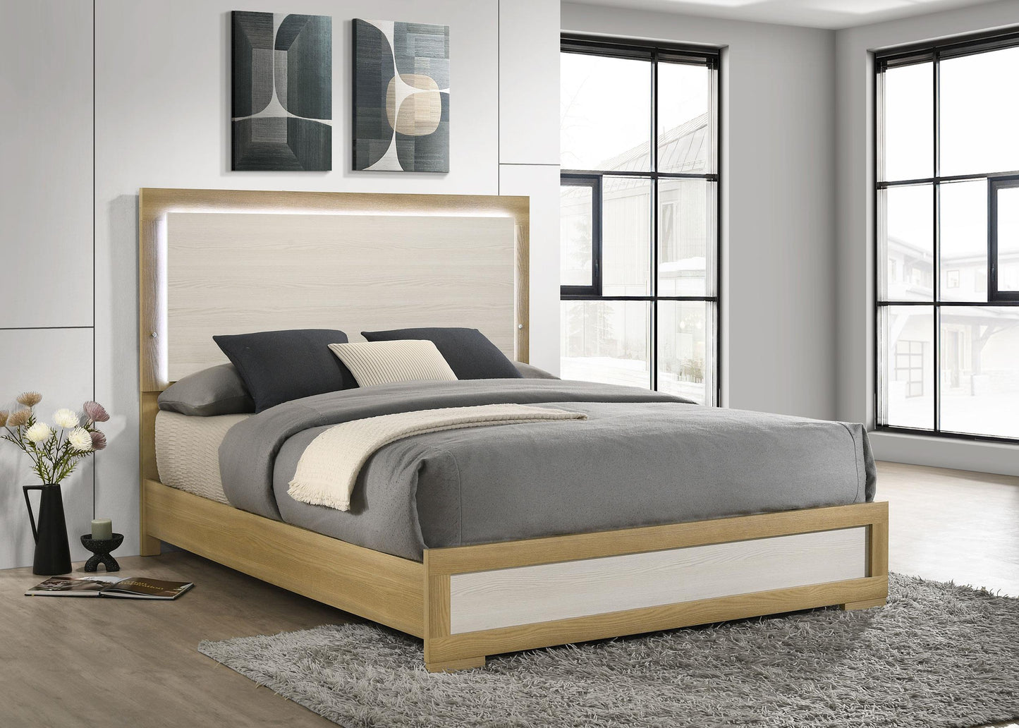 Hyland Bed in Natural