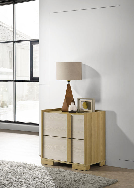 Hyland Nightstand in Natural - Coaster Furniture