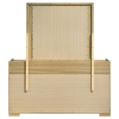 Hyland Dresser With Mirror in Natural - Coaster Furniture