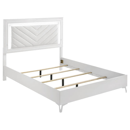 Cassia 4-Piece Set in White High Gloss
