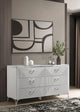 Cassia Dresser in White High Gloss - Coaster Furniture