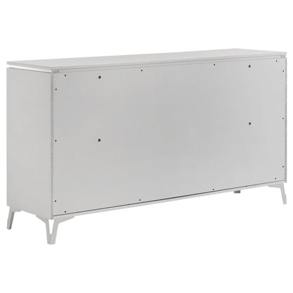 Cassia Dresser in White High Gloss - Coaster Furniture
