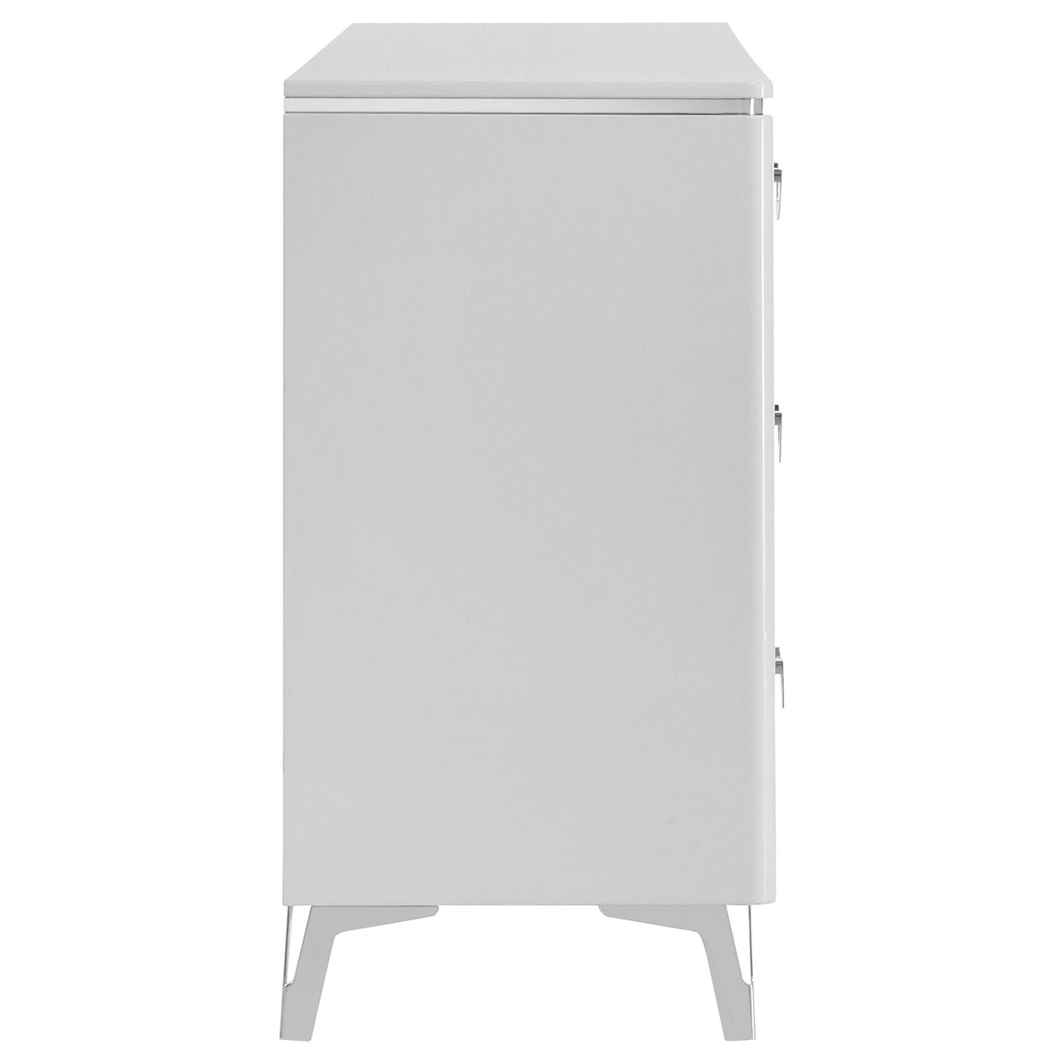 Cassia Dresser in White High Gloss - Coaster Furniture