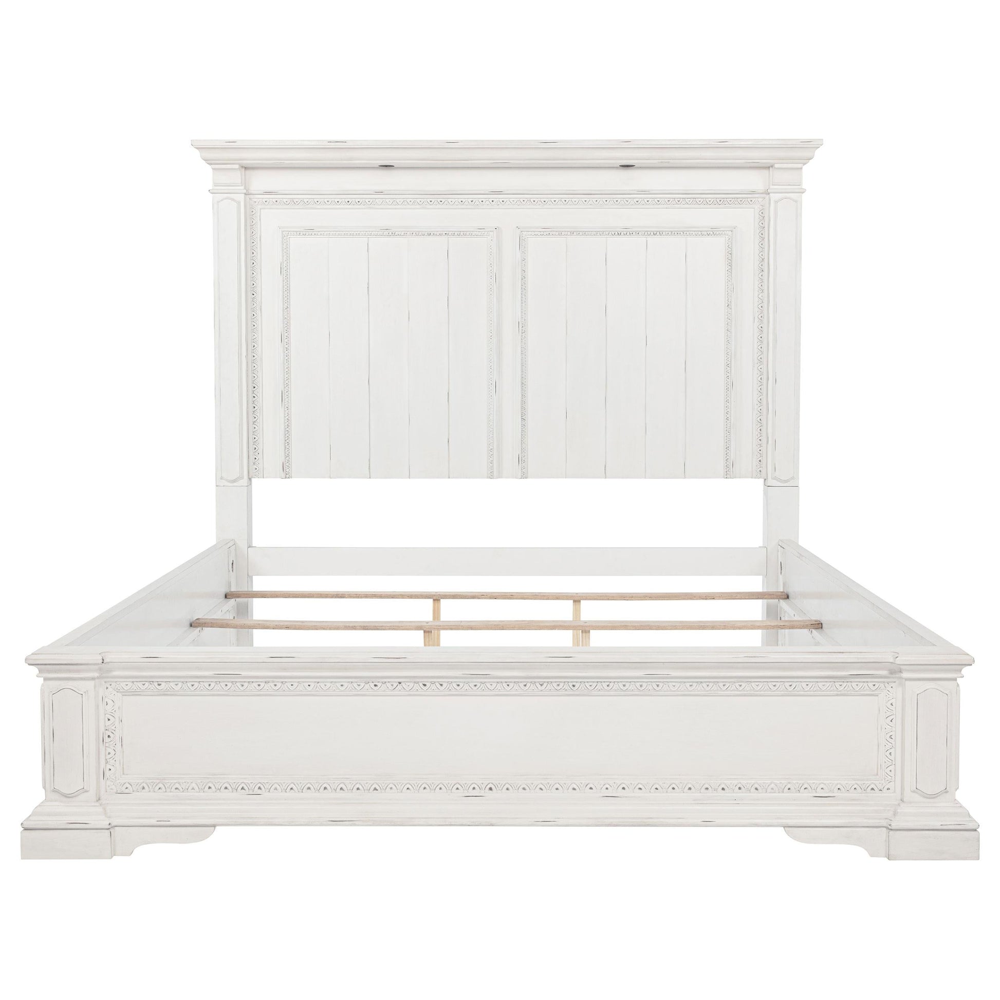 McKinney Bed in Vintage White